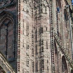 Hereford Cathedral exterior crossing tower