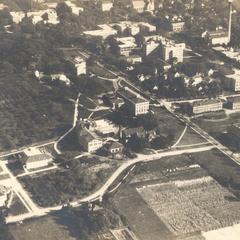 Aerial UW Madison, ca. 1926-1930