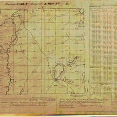 [Public Land Survey System map: Wisconsin Township 39 North, Range 08 West]