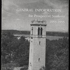 General information for prospective students 1953-55