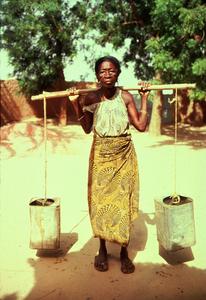 Hausa Woman Water Carrier