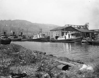Tugboats at Marine Iron & Shipbuilding Company