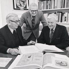 Edwin Young, Robert Taylor, and James Watrous