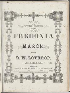 Fredonia march