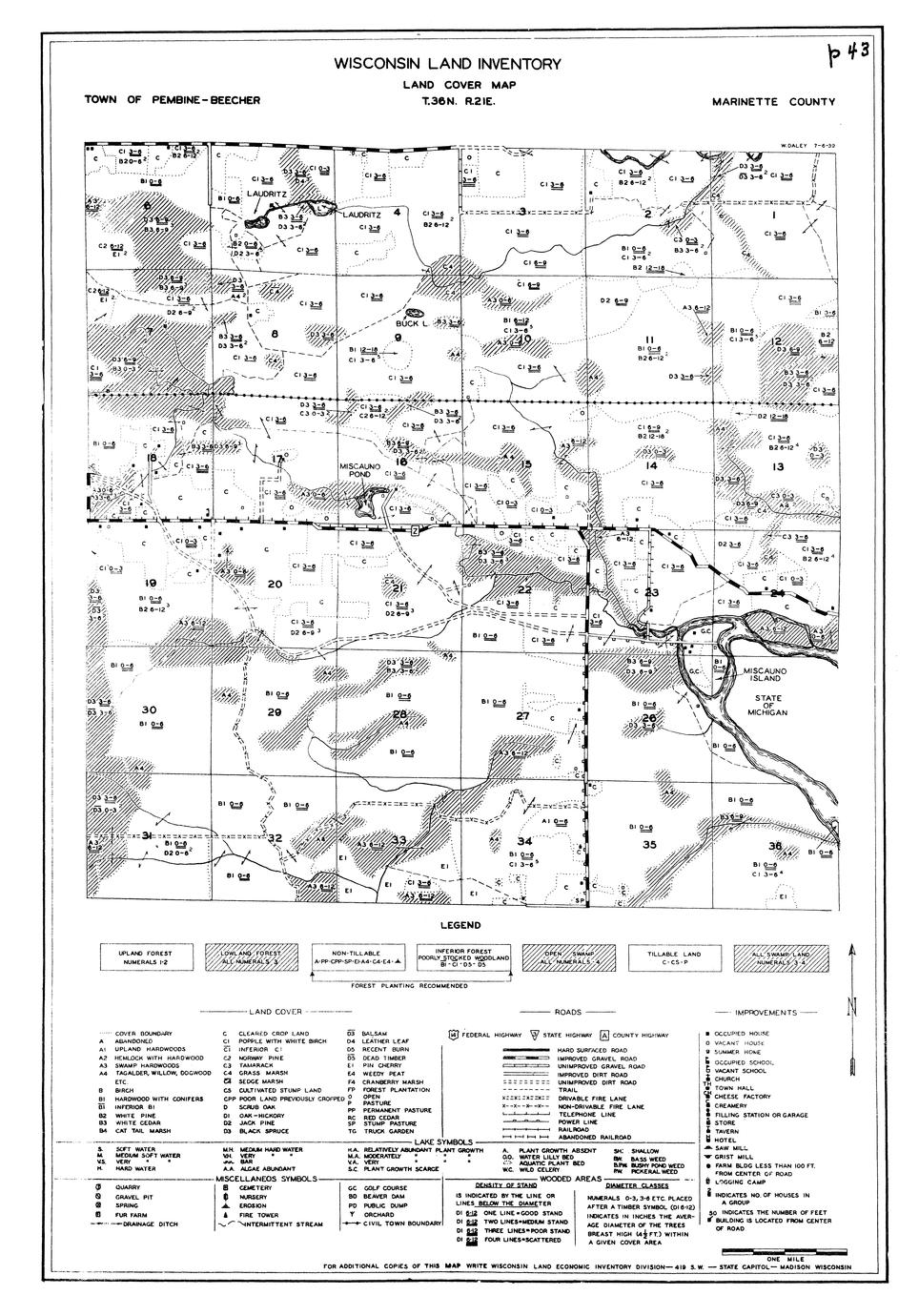 ‎Town of Pembine, Beecher UWDC UWMadison Libraries