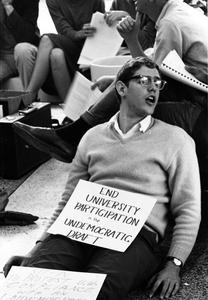Sit-in at A. W. Peterson building