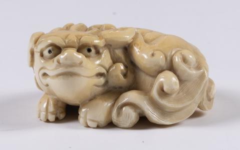 Curled Shishi (Chinese Lion)