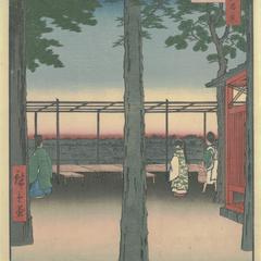 Dawn at the Kanda Myojin Shrine, no. 10 from the series One-hundred Views of Famous Places in Edo