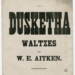 Dusketha waltzes