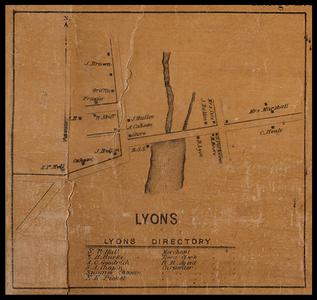 Lyons directory and map