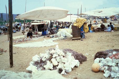 Market on a Fishing Beach