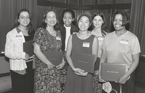 Group of women pose for photo at Multicultural Graduation Reception