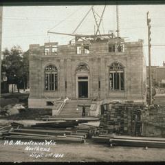 Post Office Construction September 1910