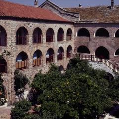 Courtyard of Pantocrator Monastery
