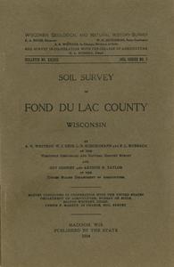 Soil survey of Fond du Lac County, Wisconsin