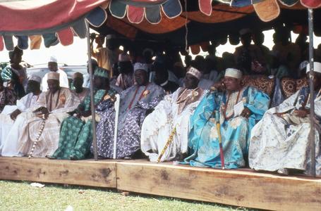 Iloko Day dignitaries on the stands
