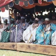 Iloko Day dignitaries on the stands