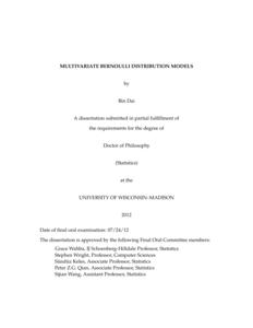 Multivariate Bernoulli Distribution and Its Applications