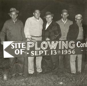 Plowing contest committee, 1956