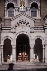 Church portal at Prophet Elias Skete