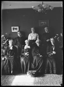 Mrs. Wells - group of old ladies