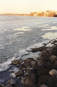 Ice break-up on Lake Mendota