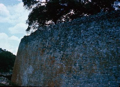 Wall of the Temple at Great Zimbabwe