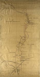 Map of Black River lumber industry