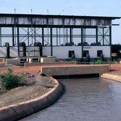 Irrigation Pump House and Canal in Jahally/Pacharr Rice Project