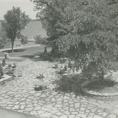 Flagstones on Terrace