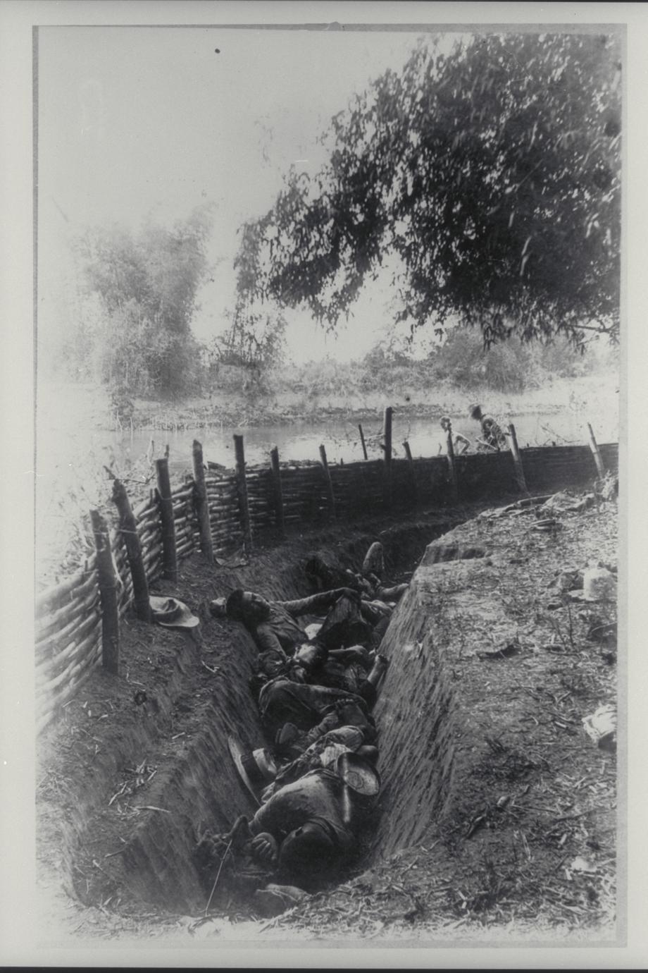 ‎Insurgent dead in entrenchments, Bagbag, 1899 - UWDC - UW-Madison ...