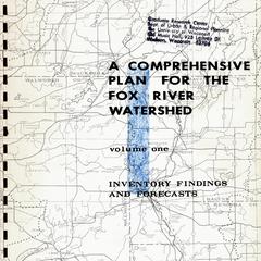 A comprehensive plan for the Fox River watershed. Volume one