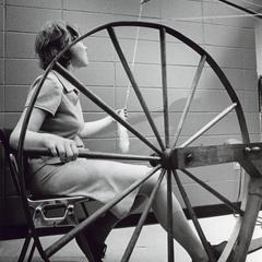 Spinning yarn