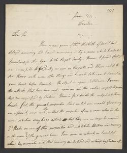 [Two letters to Sir Joseph Banks]