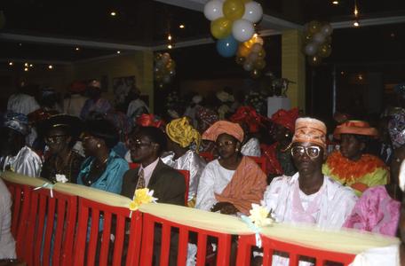 People attending Apara wedding reception