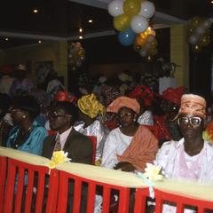 People attending Apara wedding reception