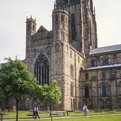 Durham Cathedral exterior north transept