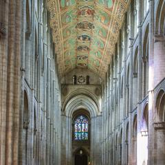 Ely Cathedral nave looking west