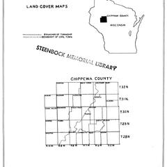 Chippewa County, Wisconsin, land cover maps