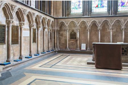 Worcester Cathedral interior southeast transept