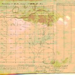 [Public Land Survey System map: Wisconsin Township 27 North, Range 18 West]