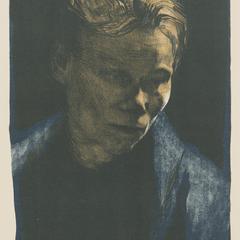 Portrait of a Working-Class Woman with Blue Shawl (Brustbild einer Arbeiterfrau mit blauem Tuch)