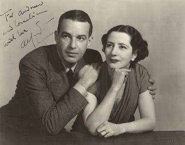 Alfred Lunt and Lynne Fontanne