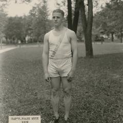 Track captain Frank Muck