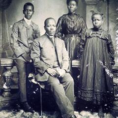 Photo of Well-to-do Krio Family, Circa 1900