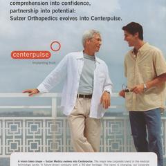Centerpulse advertisement