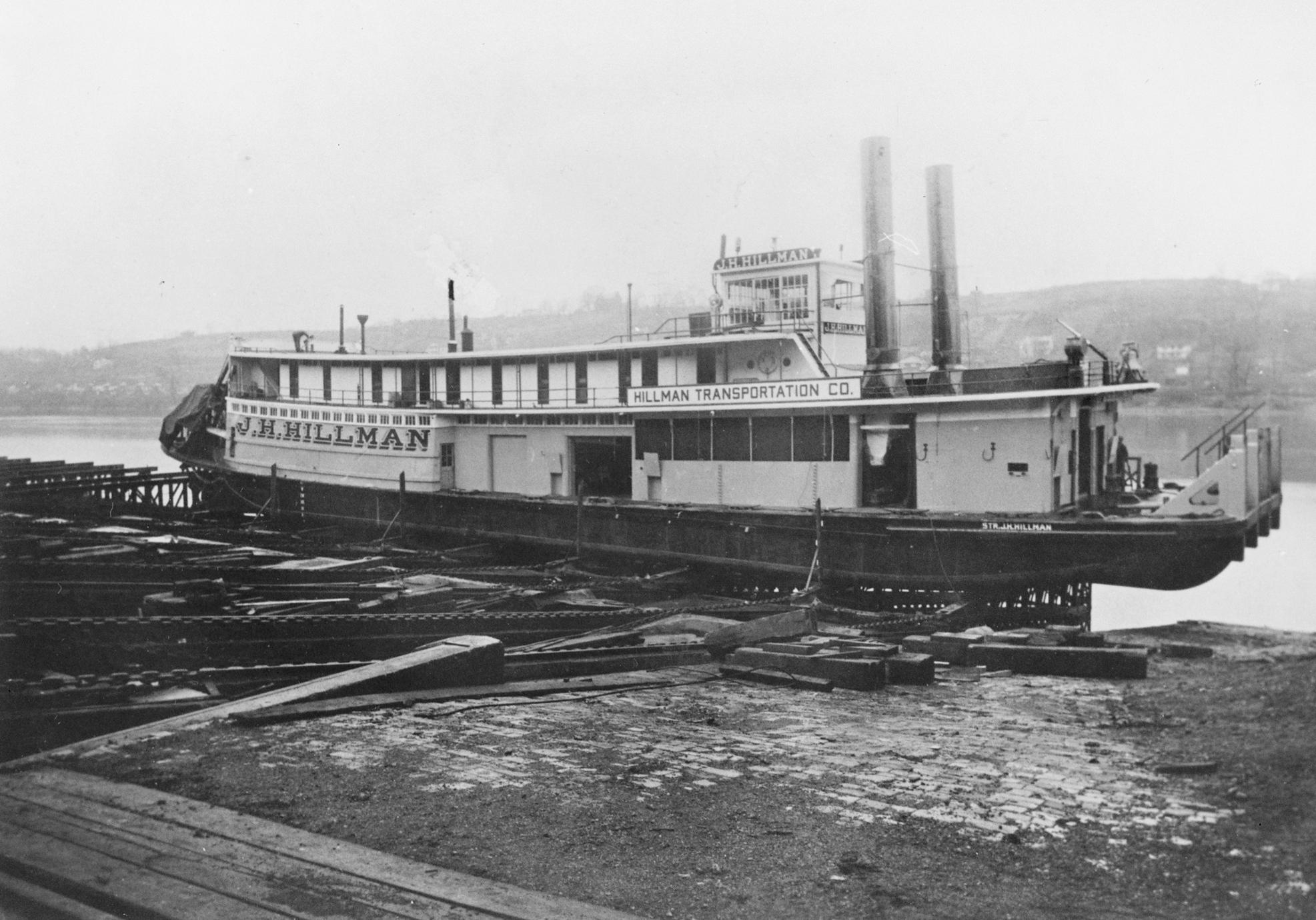 ‎J.H. Hillman (Towboat, 19271951) UWDC UWMadison Libraries