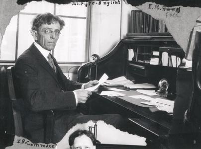 Professor John R. Commons at his Desk