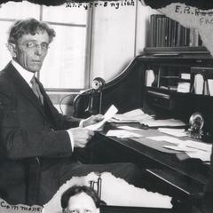 Professor John R. Commons at his Desk