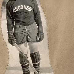 UW hockey team member, F.M. Teich